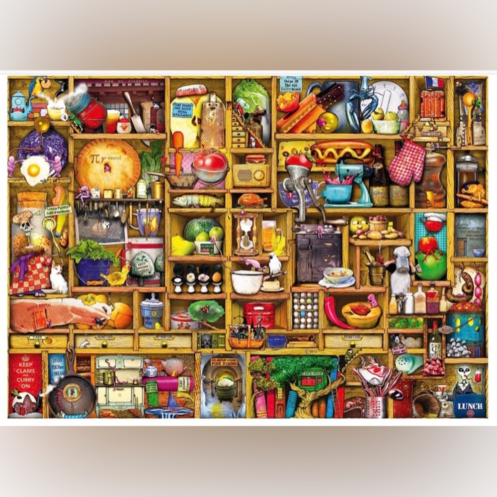 Ravensburger 1000 Piece Puzzle - Kitchen Cupboard, New in Package! - Picture 11 of 11